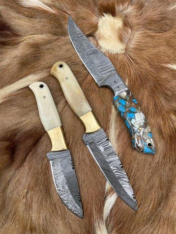 Laguiole Bougna K Romian - Keukenmes - Chefs knife - K, Antiek en Kunst