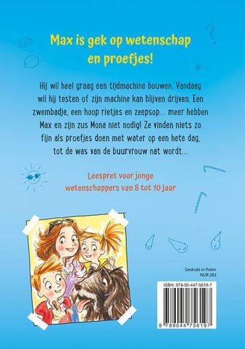 Tijd voor waterpret / Max en Monas dolle proefjes / 0, Verzenden, Zo goed als nieuw, James BROWN