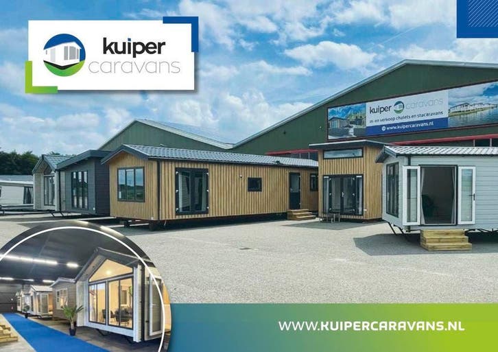 Chalets te koop | dealer Noord-Holland | Nieuw / Occasion, Caravans en Kamperen, Stacaravans