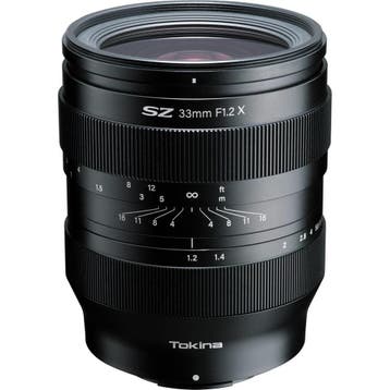 Tokina SZ 33mm f/1.2 MF X, Ophalen of Verzenden, Nieuw, Groothoeklens