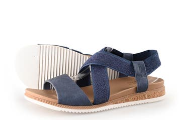 Skechers Sandalen in maat 39 Blauw, Kleding | Dames, Skechers, Sandalen of Muiltjes, Zo goed als nieuw, Verzenden