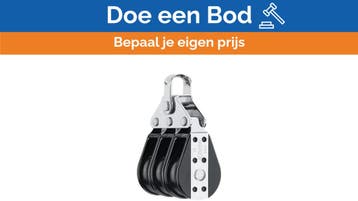 Bieden: Harken 129 38 mm Triple Big Bullet Block, Ophalen of Verzenden, Nieuw, Toebehoren