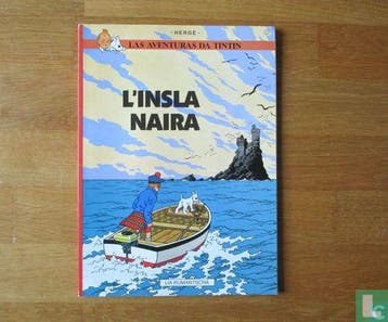 Kuifje - LInsla Naira - 1986, Boeken, Stripboeken, Eén stripboek, Verzenden, Zo goed als nieuw, Remi, Georges.