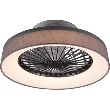 LED Plafondlamp met Ventilator - Plafondventilator - Trion, Ophalen of Verzenden, Nieuw, Kunststof, Overige fittingen