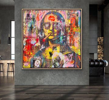 Joaquim Falco - BANKSY GIOCONDA XL
