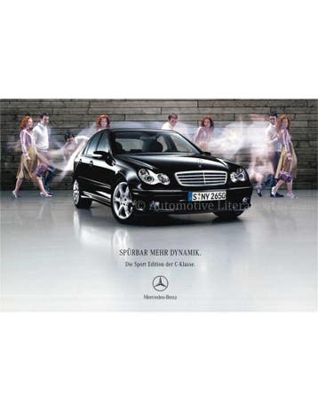 2005 MERCEDES BENZ C KLASSE BROCHURE DUITS, Nieuw, Author