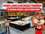 Leegverkoop in onze fabriek – tot 80% korting, Ophalen of Verzenden, Nieuw, 75 m² of meer, Crème