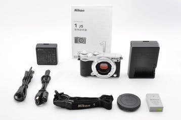 Nikon Nikon 1 J5 Silver [#1454] Spiegelloze camera, Nieuw