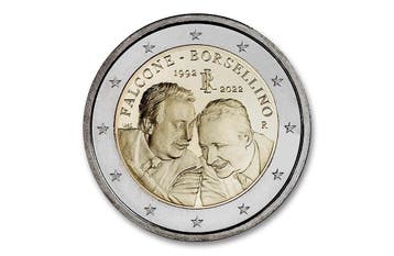 2 euro G. Falcone & P. Borsellino 2022 - Italië, Postzegels en Munten, Verzenden