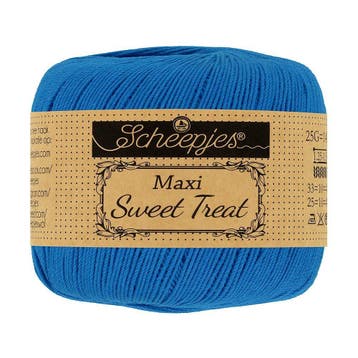 Scheepjes Maxi Sweet Treat - 201 electric blue - Gemerceri, Ophalen of Verzenden, Nieuw