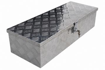 Disselkist aluminium traanplaat 800x300x190 mm -, Ophalen of Verzenden, Nieuw