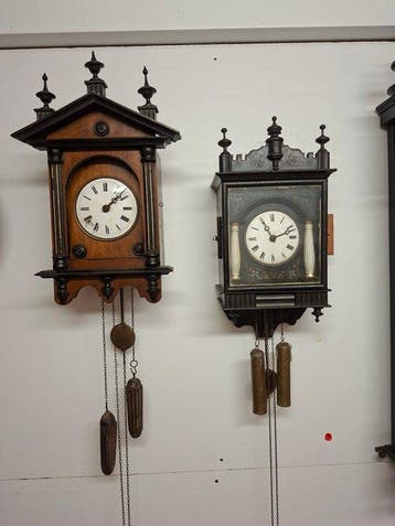 Zwarte Woud wandklok (2) - Hout - 1850-1900