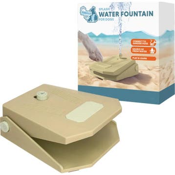 Coolpets Splash Water Fountain - Beige, Verzenden, Nieuw