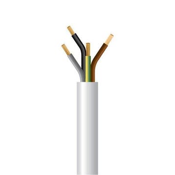 Flexibele H05VV-F Kabel | 4 x 1,5mm2 aders | VMVL, Doe-het-zelf en Verbouw, Elektra en Kabels, Ophalen of Verzenden, Nieuw, Kabel of Snoer