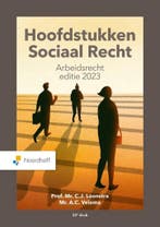 9789001077327 Hoofdstukken sociaal recht 2023 | Tweedehands, Boeken, Verzenden, Zo goed als nieuw, C.J. Loonstra