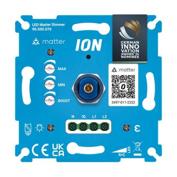 ION Matter LED Dimmer | Universeel | 0.3-200W | Smart, Ophalen of Verzenden, Nieuw