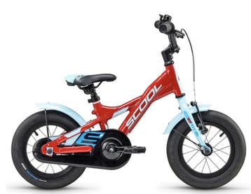 SCOOL XXlite 12 ALU Red - light Blue 3+, Verzenden, Nieuw