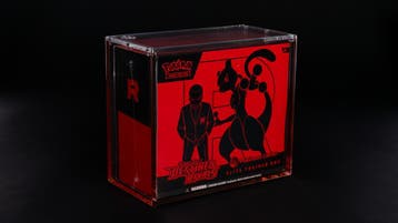 Acryl Case- Rood- Pokémon ETB- Nu 10% Korting!, Verzenden, Nieuw, Overige typen, Foil