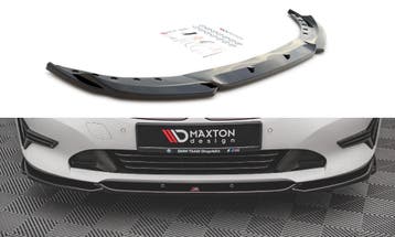 Voorspoiler BMW 3 Serie G20 V2 Gloss Black, Ophalen of Verzenden, Nieuw