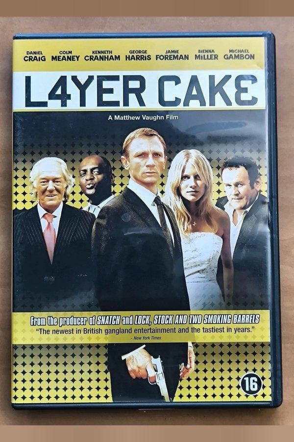 DVD Layer Cake 2004 Michael Gambon Tom Hardy Daniel Craig, Cd's en Dvd's, Dvd's | Thrillers en Misdaad, Verzenden