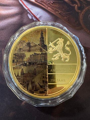Nederland. Medal 2025 - 750 Years of the City of Amsterdam