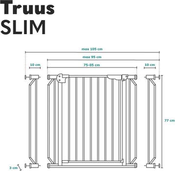 Lionelo Truus Slim Veiligheidshekje voor kinderen en hond..., Verzenden, Nieuw