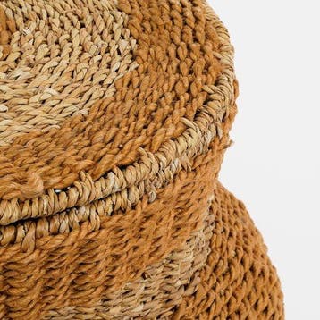 2dekans | Mica Decorations Tacoma Opbergmand met Deksel -, Ophalen of Verzenden, Zo goed als nieuw