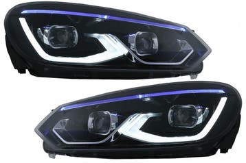 Koplampen LED Set Golf 8 Look Met Showstart Geschikt Voor..., Ophalen of Verzenden, Nieuw, Volkswagen