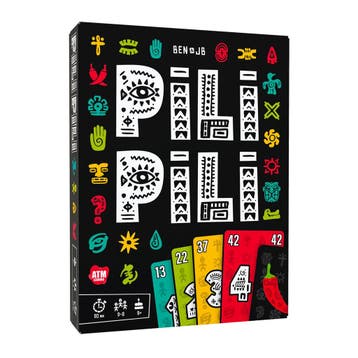 Asmodee partyspel Pili Pili - inter van €17,99 voor €9,00, Ophalen of Verzenden, Nieuw