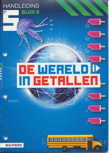 De wereld in getallen versie 5 Handleiding blok 8 groep 5, Verzenden, Nieuw