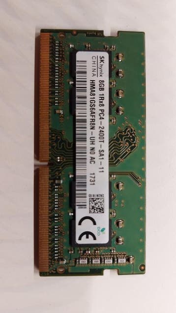 SK hynix HMA81GS6AFR8N-UH – 8GB DDR4 2400MHz SO-DIMM Laptop, Computers en Software, RAM geheugen, Ophalen of Verzenden, Nieuw