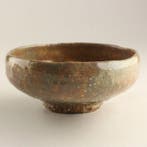 Hagi-aardewerk theeschaal - Nagaoka Sadao - Keramiek -, Antiek en Kunst