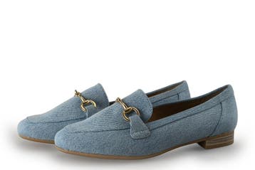 Marco Tozzi Loafers in maat 38 Blauw, Overige typen, Marco Tozzi, Zo goed als nieuw, Verzenden