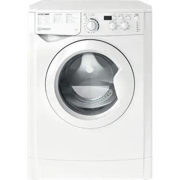 Indesit EWD71453W - Wasmachine - 7 kg - 1400 tpm -, Witgoed en Apparatuur, Ophalen of Verzenden, Zo goed als nieuw, Voorlader