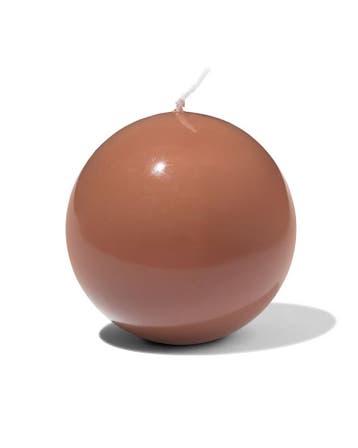 HEMA Bolkaars 10cm glad bruin, Verzenden, Nieuw, Bruin