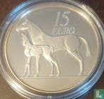 Ierland 15 euro 2010 (PROOF) The horse, Postzegels en Munten, Munten | Europa | Euromunten, Verzenden, Overige landen, Goud, 5 euro