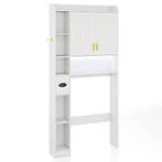LIVSK Toiletkast Badkamerkast Vrijstaand - Bovenkast voor Ba, Verzenden, Nieuw