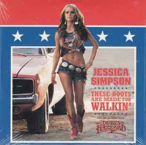cd single card - Jessica Simpson - These Boots Are Made F..., Verzenden, Zo goed als nieuw, Pop