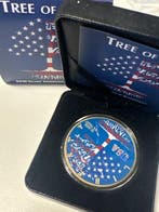 Verenigde Staten. 1 Dollar 2019 - Silver Eagle Tree of Life