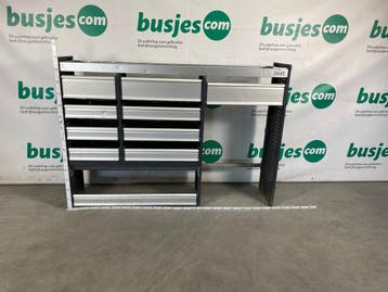 Bott Vario aluminium gebruikte bedrijfswagen inrichting (nr, Ophalen of Verzenden