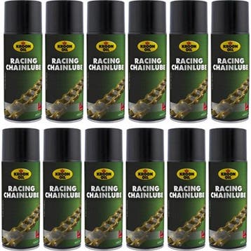 Kroon Aanbieding: 12 X Racing Kettingvet Spuitbus 400Ml, Verzenden