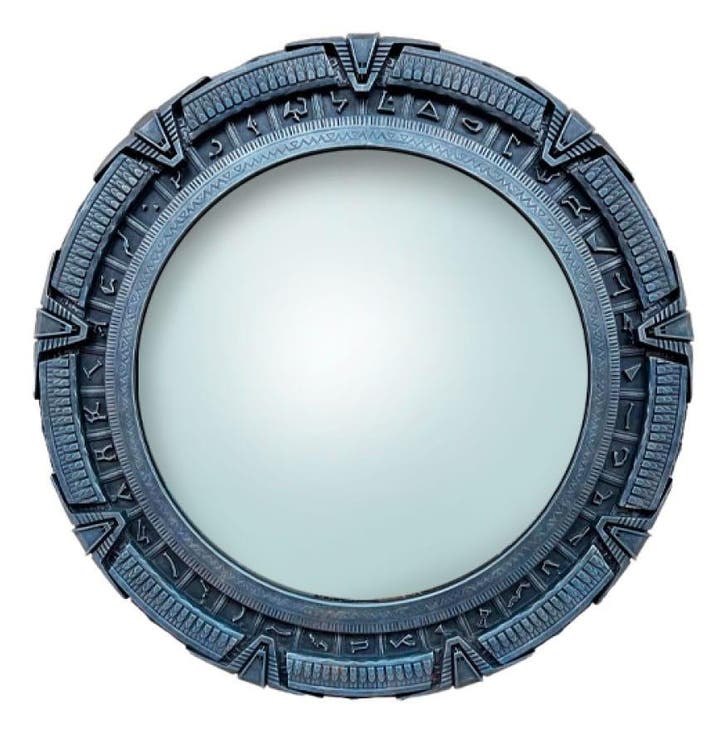 Stargate Wall Mirror 50 cm, Verzamelen, Film en Tv, Nieuw, Ophalen of Verzenden