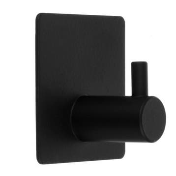 Ruhhy Zwarte Metalen Handdoekhaken – Set van 4 – Boorvri, Ophalen of Verzenden, Nieuw