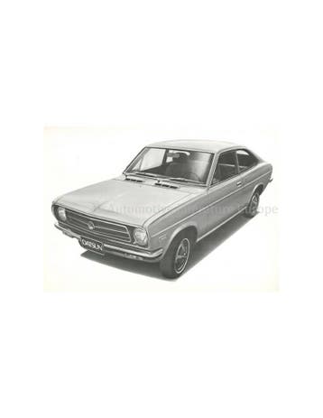 1971 DATSUN 1200 LEAFLET, Nieuw, Nissan, Author