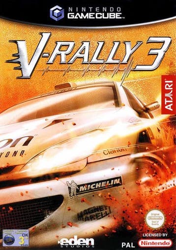 Gamecube V-Rally 3, Verzenden, Zo goed als nieuw