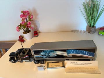 Franklin Mint 1:32 - Modelauto (2) - Peterbilt Truck & Big, Nieuw