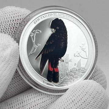 Australië. 50 Cents 2013 – Australian Birds – Red-Tailed