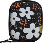 Bilora Shell Bag I Compact Camera Case - Bloemen/Zwart (Nieu, Verzenden, Nieuw