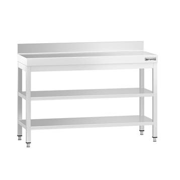 GGM Gastro | RVS werktafel PREMIUM - 1200x700mm - met |, Verzenden, Nieuw in verpakking, Meubilair