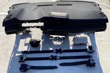 Dashboard + Airbags + Veiligheidsgordels Dacia Logan, Auto-onderdelen, Verzenden, Gereviseerd, Dacia